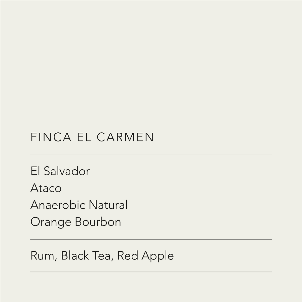 Finca El Carmen